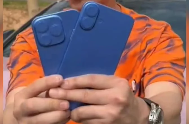 苹果 iPhone 折叠屏工程机曝光